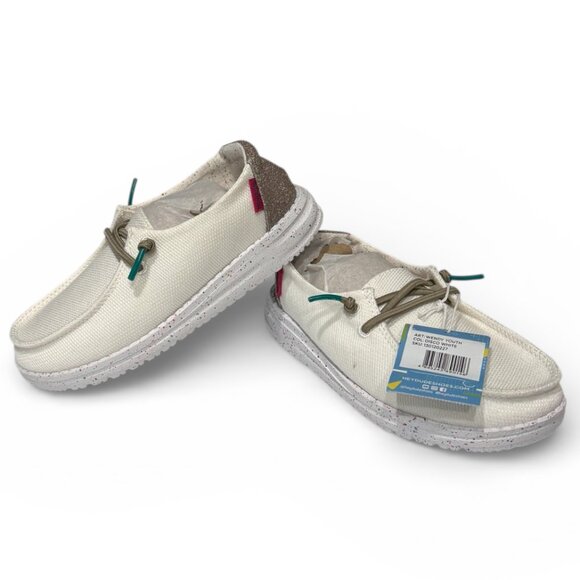 Hey Dude Other - Hey Dude Wendy Youth Disco White Size K12